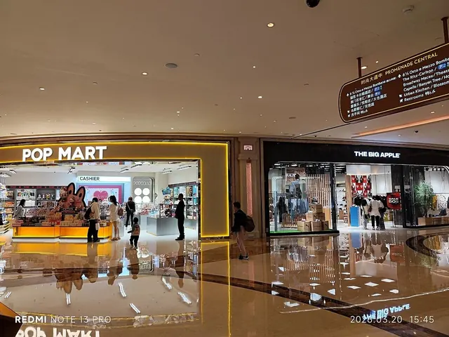 MC 路氹 Cotai 澳門銀河 Galaxy Macau mall 商場 The Promenade shop March 2026 N13P 238 Pop Mart Store